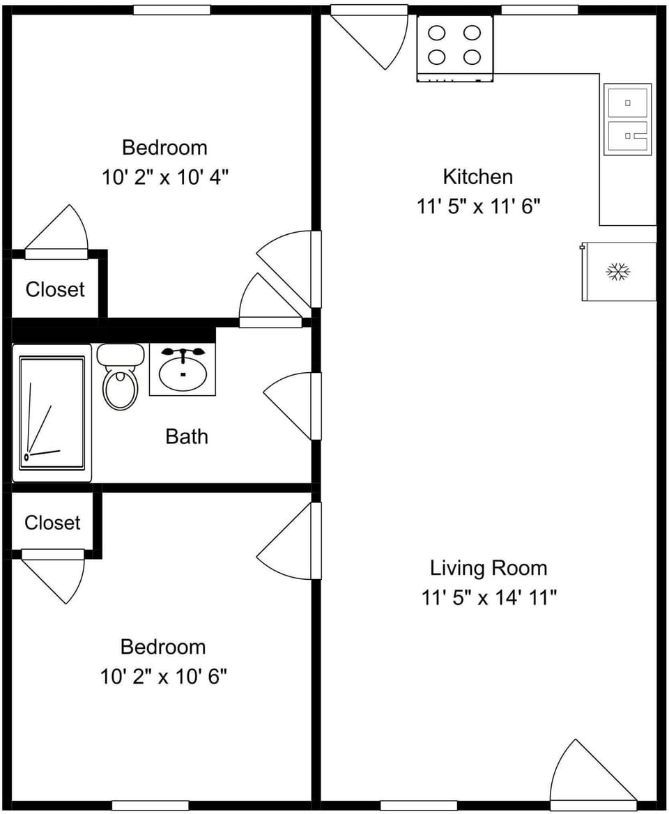 Dune A - Floor Plan