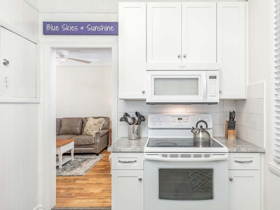 Kitchen with updated appliances