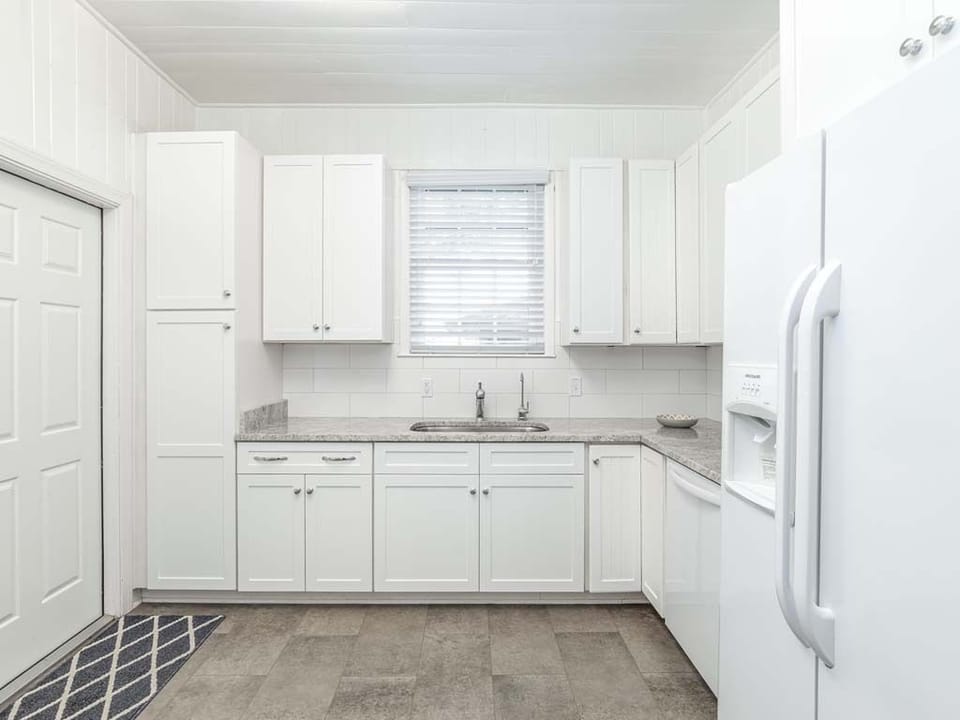 Renovated kitchen with updated appliances