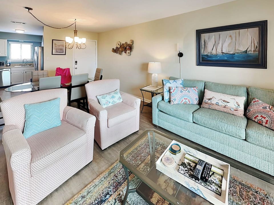 Open Living & Dining