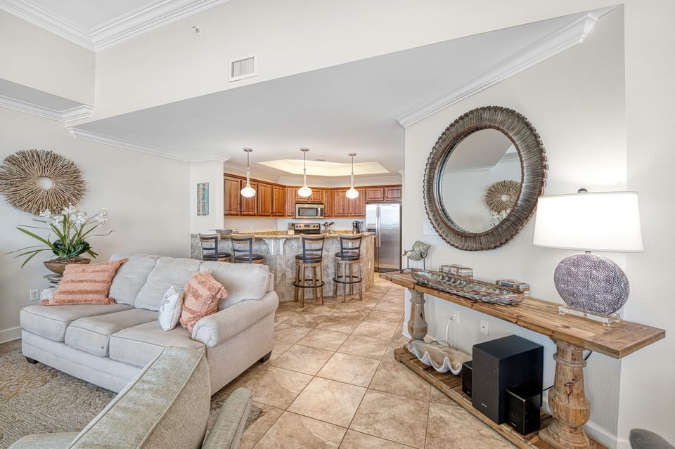 The Luxurious floor plan offers At-Home Comfort with a Great Beach View!