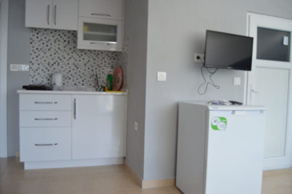 Full-size fridge