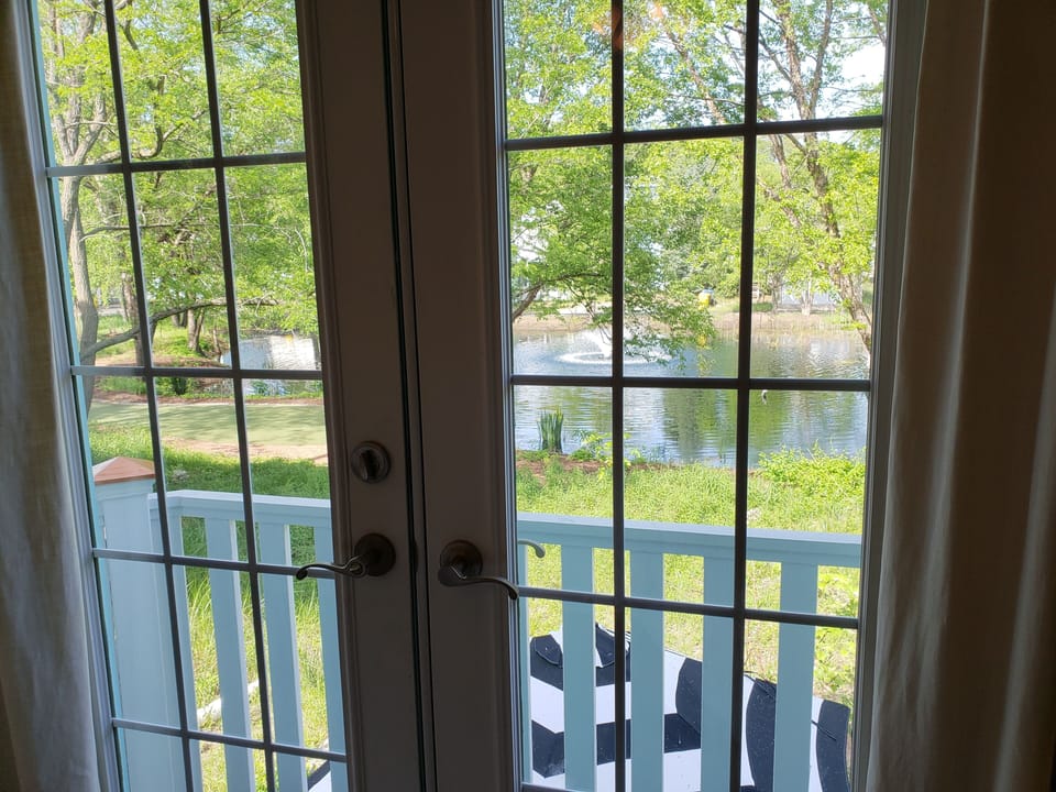 View off master bedroom 