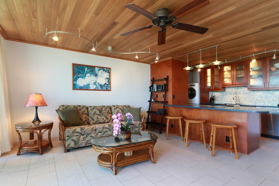 Open airy floor plan 