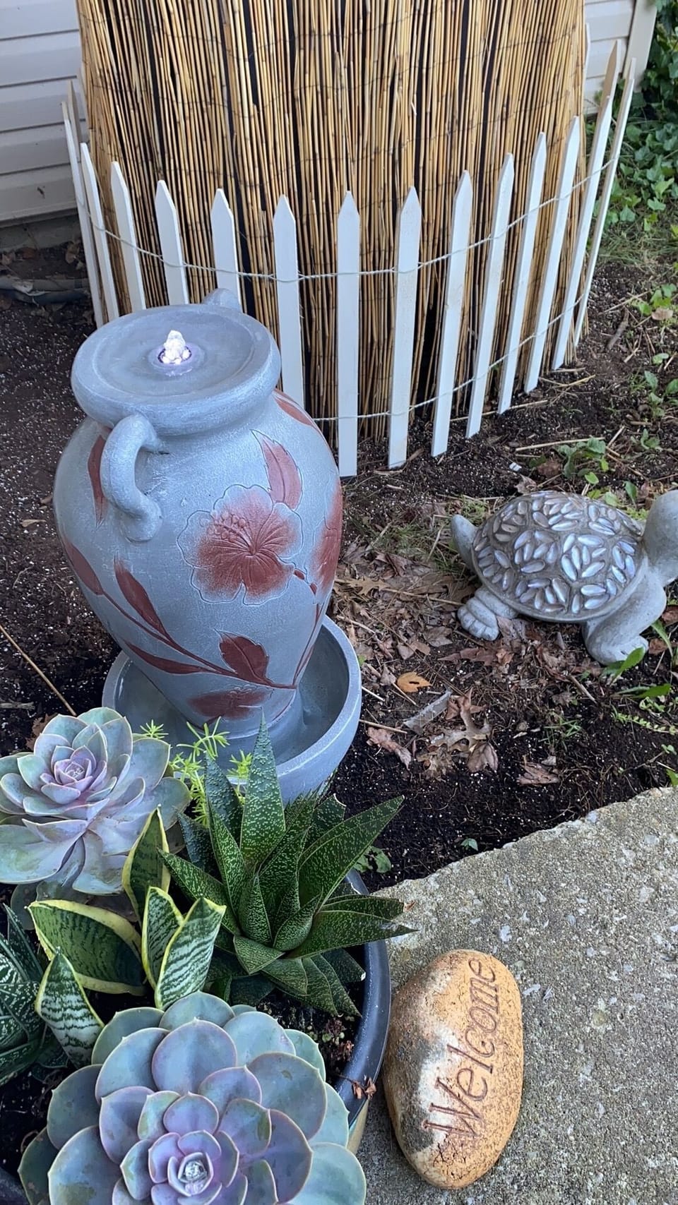 Front garden.