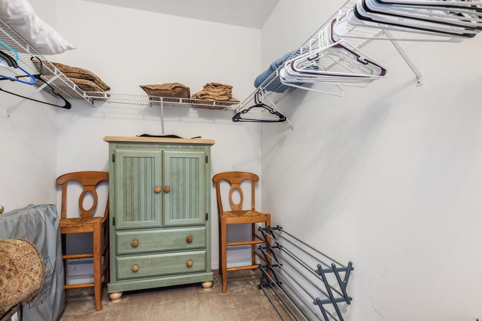 Master closet