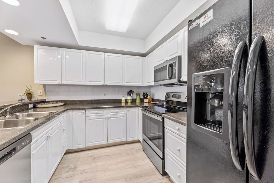 Plenty of room to prepare your meals