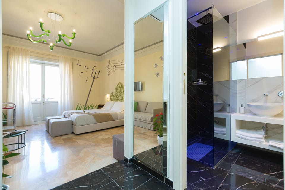 Double Room, Kitchenette, City View | Egyptian cotton sheets, premium bedding, down comforters, minibar
