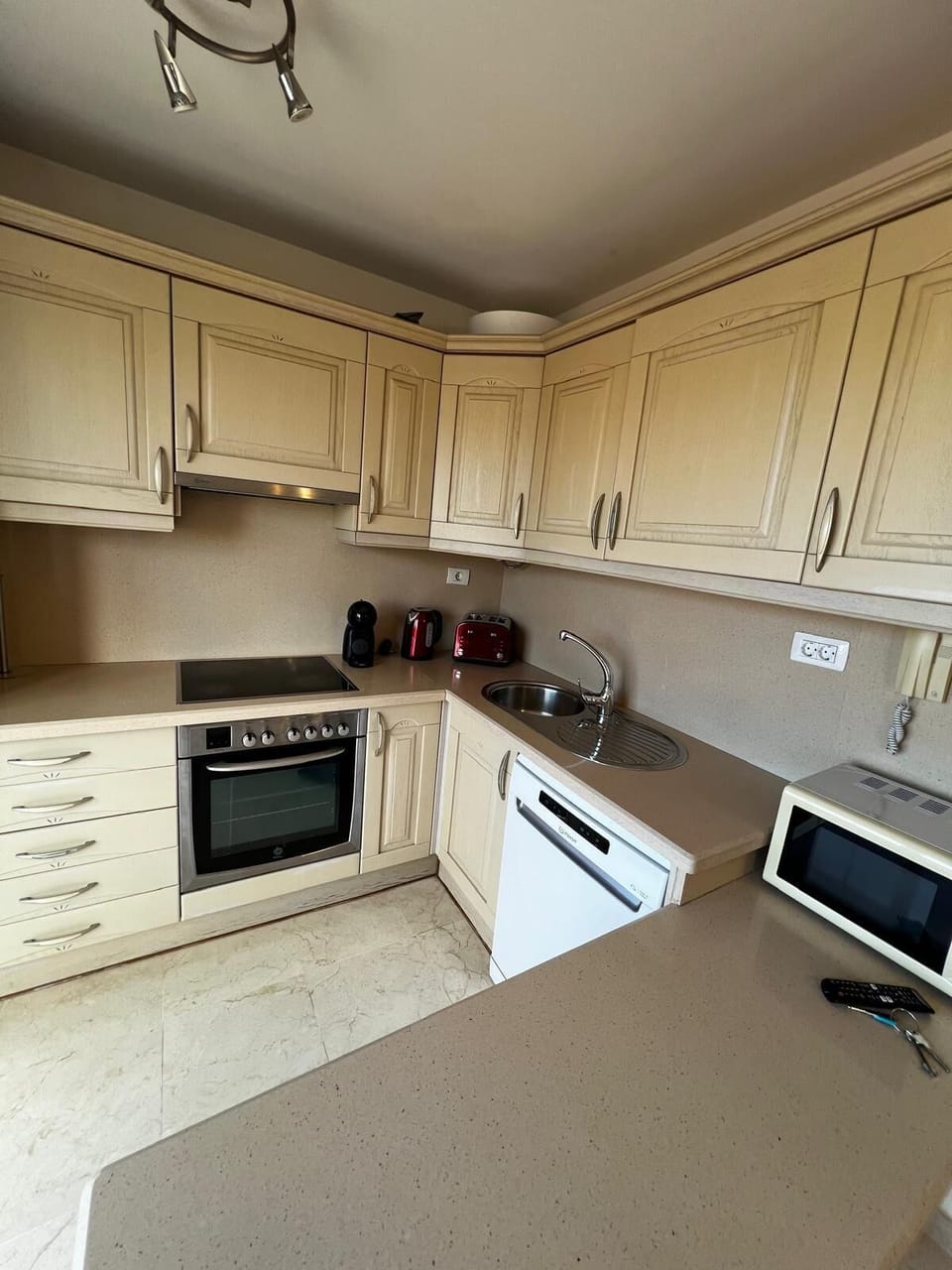Apartment, Private Bathroom, Mountain View (Two Bedroom) | Private kitchen | Microwave, oven, stovetop, toaster