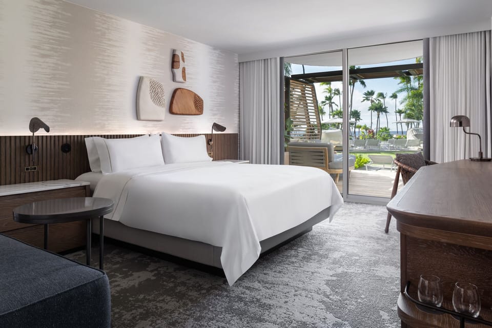 Room, 1 King Bed (Kukahi Sundeck Room, Adults Only) | Pillowtop beds, in-room safe, desk, blackout drapes