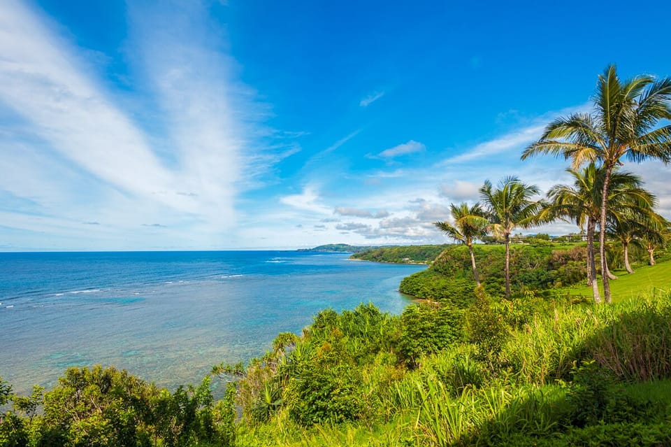 Sealodge J1 | Princeville vacation rentals 11 - Sealodge J1 | Princeville vacation rentals | A view of the North Shore from the nearby grounds