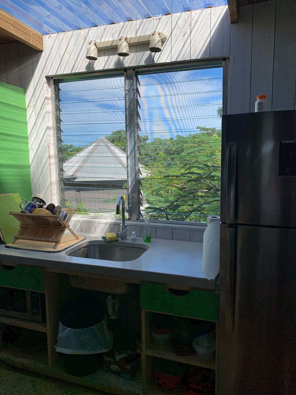 View from the kitchen 