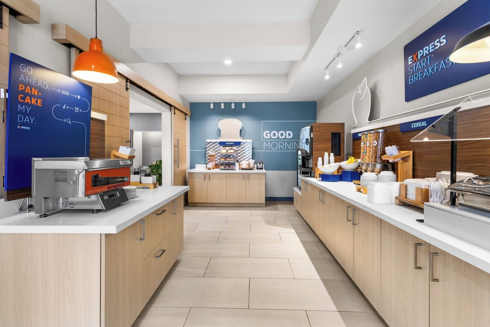 Free buffet breakfast