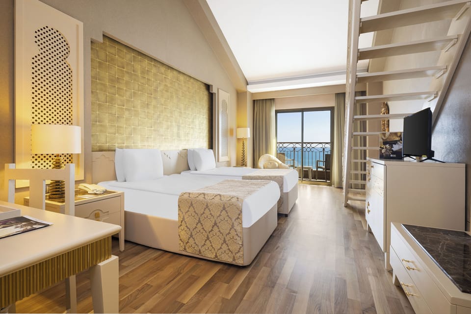 Standard Duplex | Free minibar, in-room safe, soundproofing, free cribs/infant beds