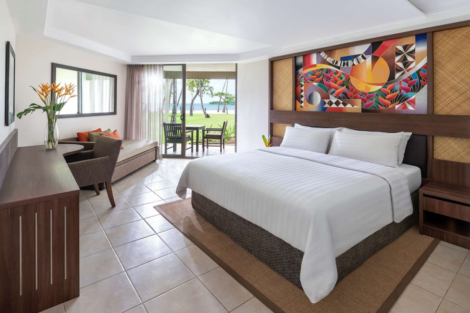 Room, Terrace (Yanuca Lagoon) | Premium bedding, in-room safe, desk, laptop workspace