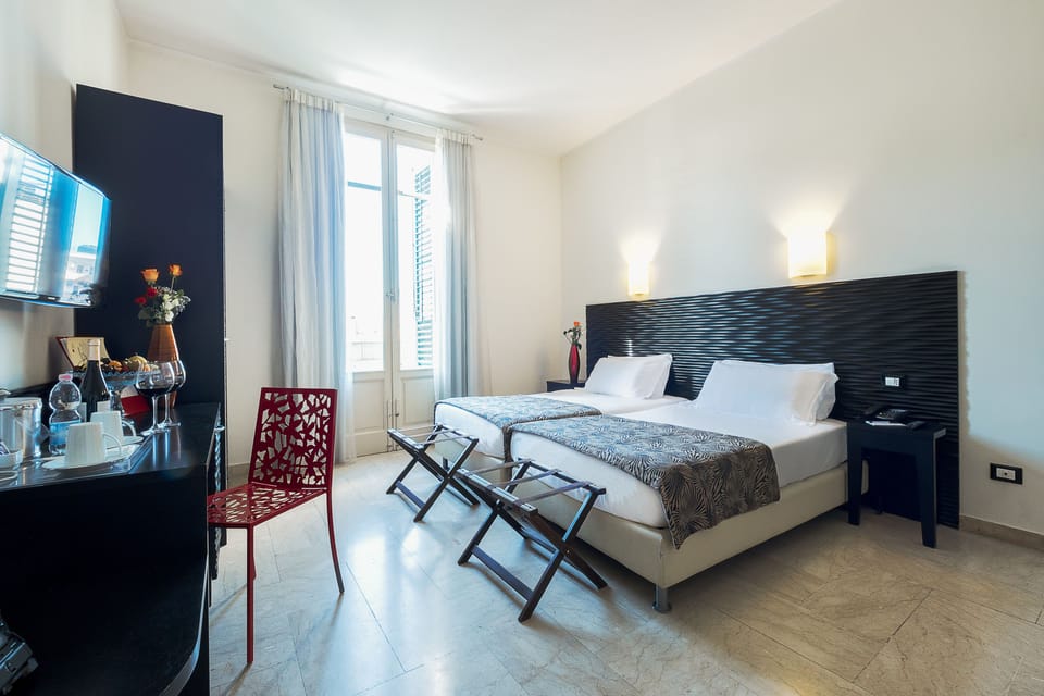 Premium bedding, minibar, in-room safe, desk