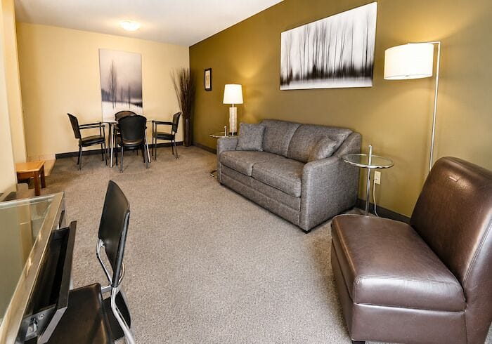Standard Suite | Living area | Flat-screen TV