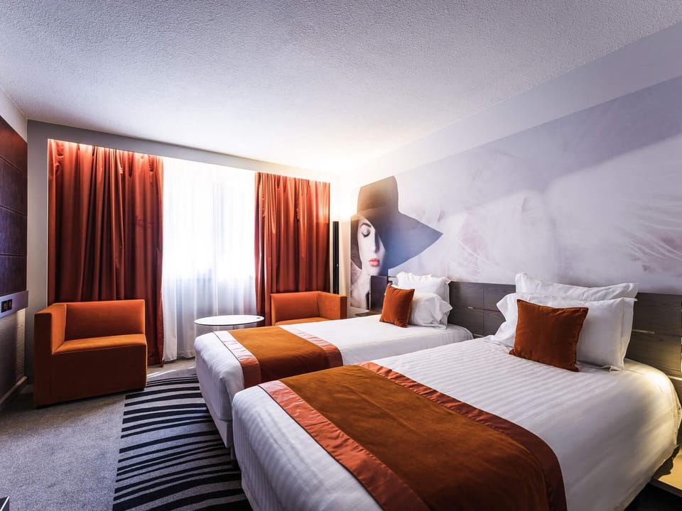 Classic Twin Room, 2 Twin Beds | In-room safe, desk, blackout drapes, soundproofing