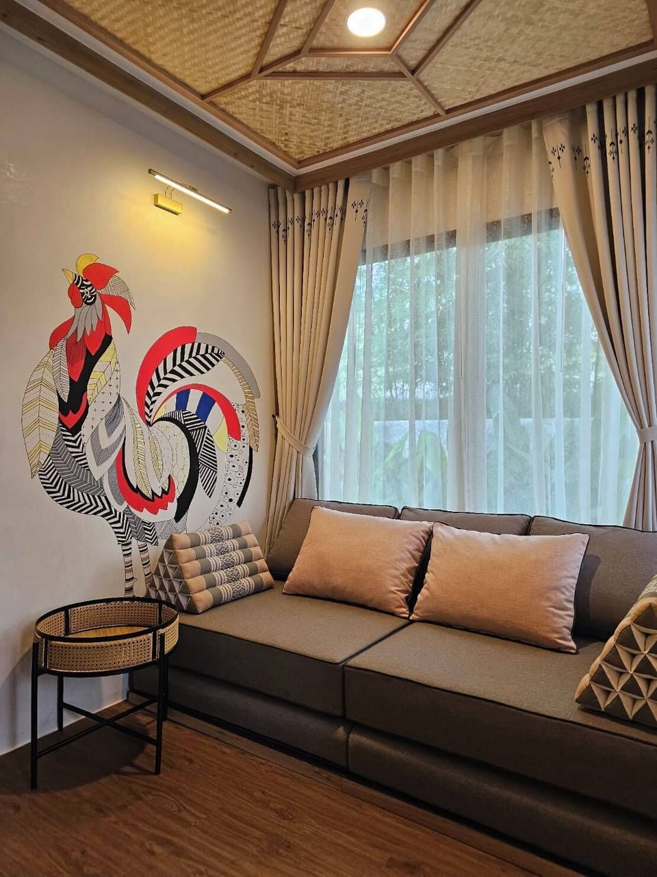 Pool House | Premium bedding, down comforters, minibar, in-room safe