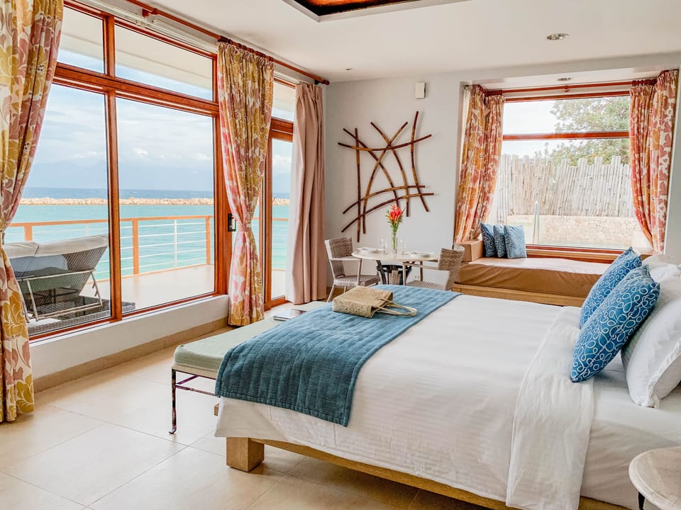 Beach Front Villa | Down comforters, minibar, in-room safe, desk