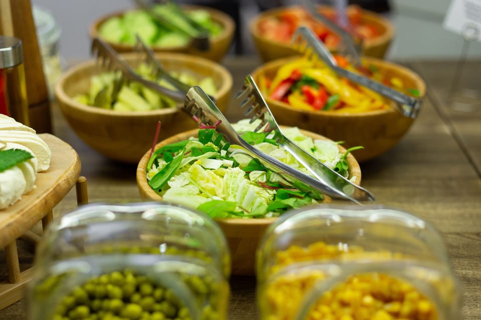 Daily buffet breakfast (EUR 12 per person)