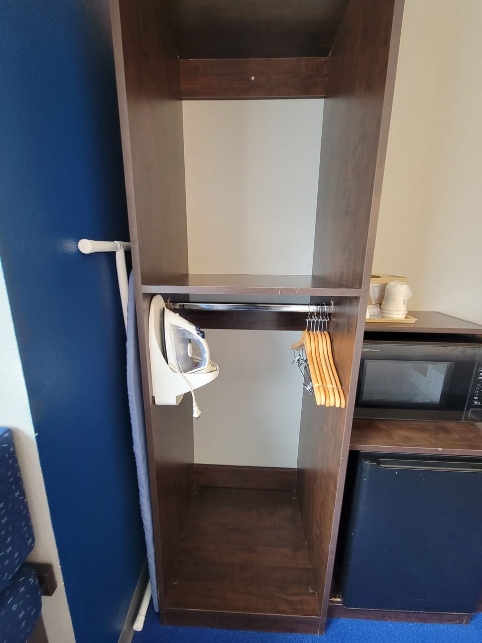 Standard Room, 2 Queen Beds, Accessible | Desk, laptop workspace, blackout drapes, iron/ironing board