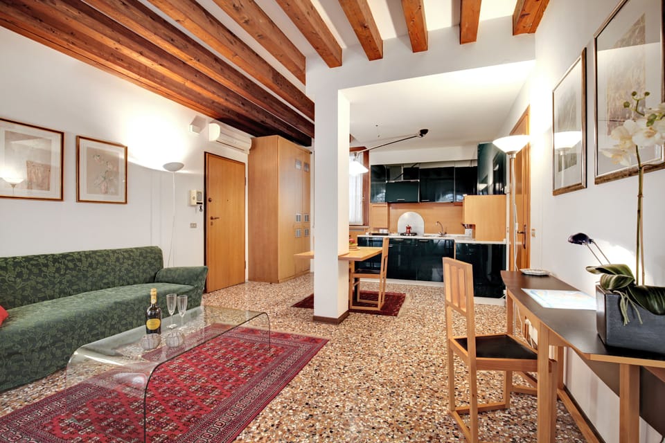 Apartment, 1 Bedroom | Living area | TV