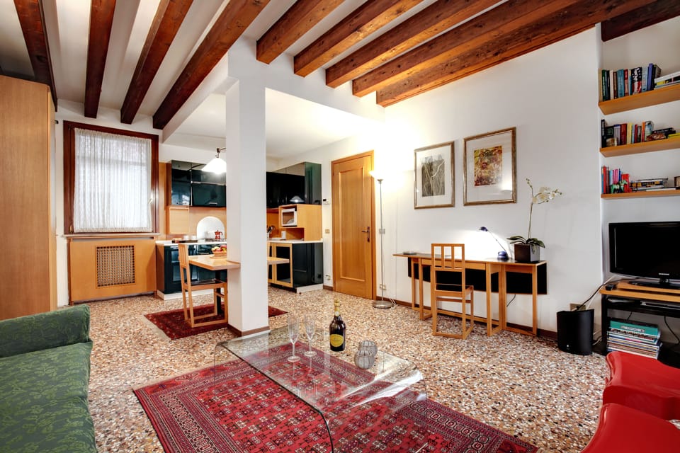 Apartment, 1 Bedroom | Living area | TV
