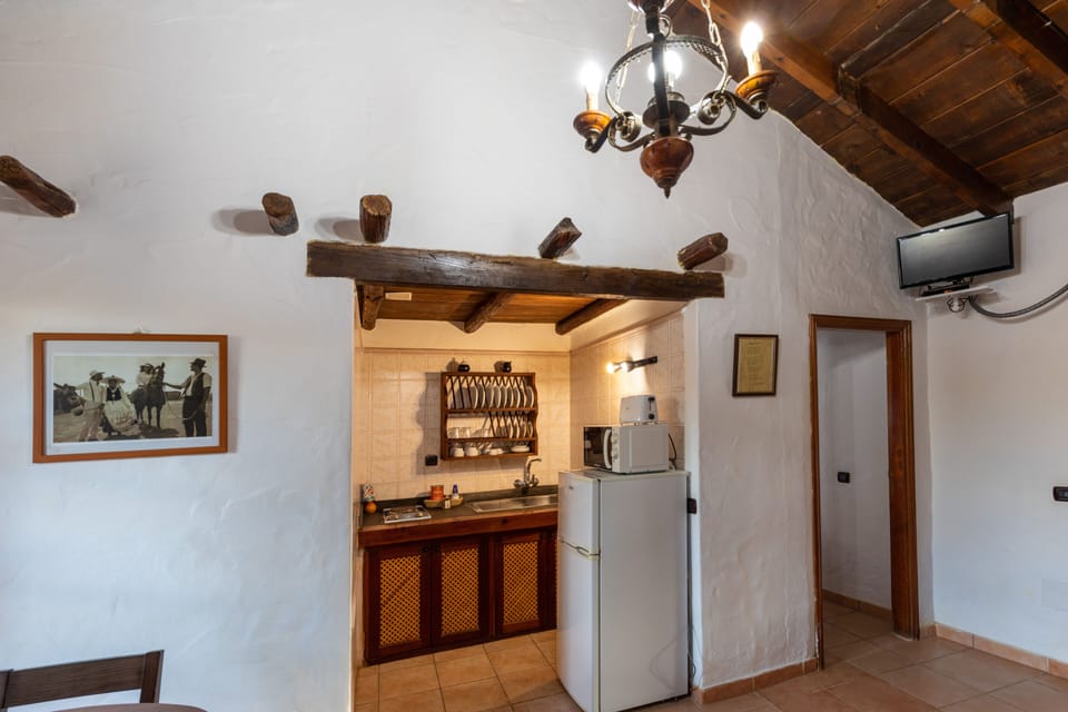 Basic Cottage (Yugo) | Private kitchen | Fridge, microwave, stovetop, coffee/tea maker