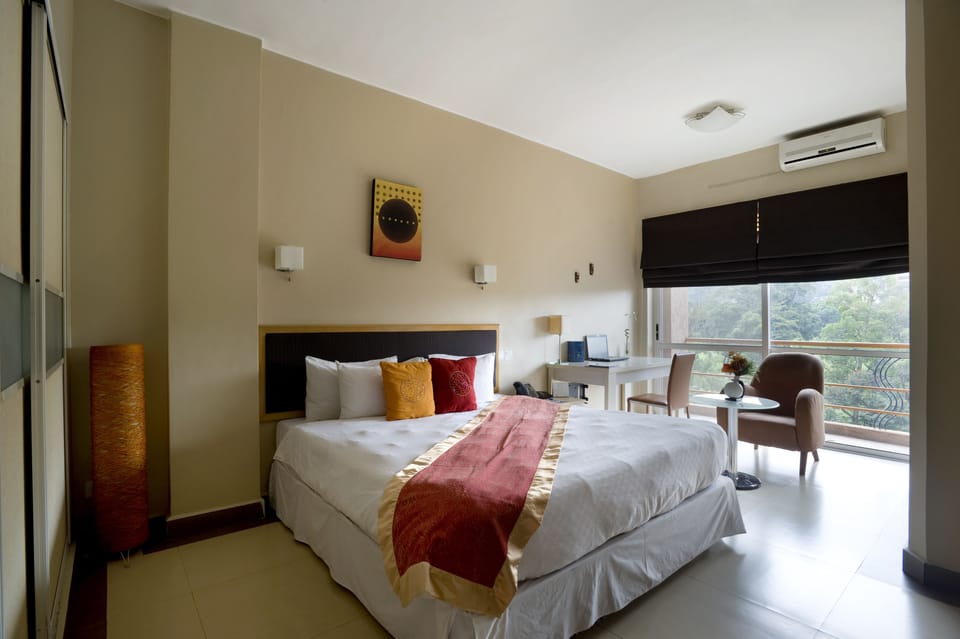 In-room safe, desk, iron/ironing board, rollaway beds
