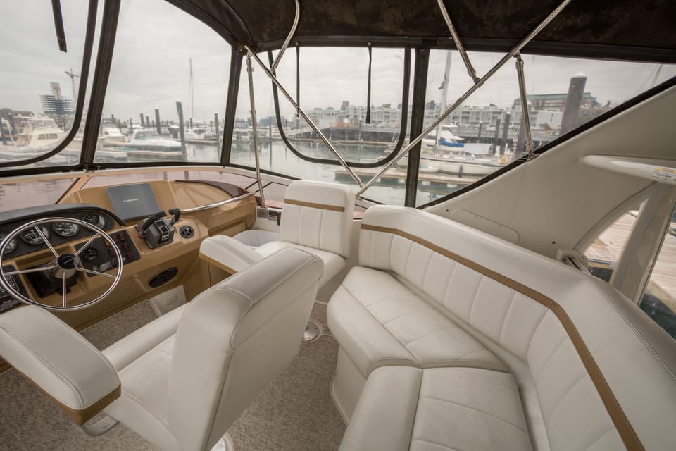 Outdoor seating in the helm