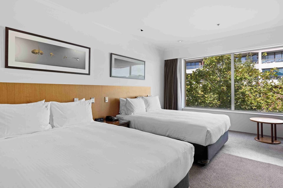 Standard Room, 2 Double Beds | Premium bedding, down comforters, Tempur-Pedic beds, in-room safe