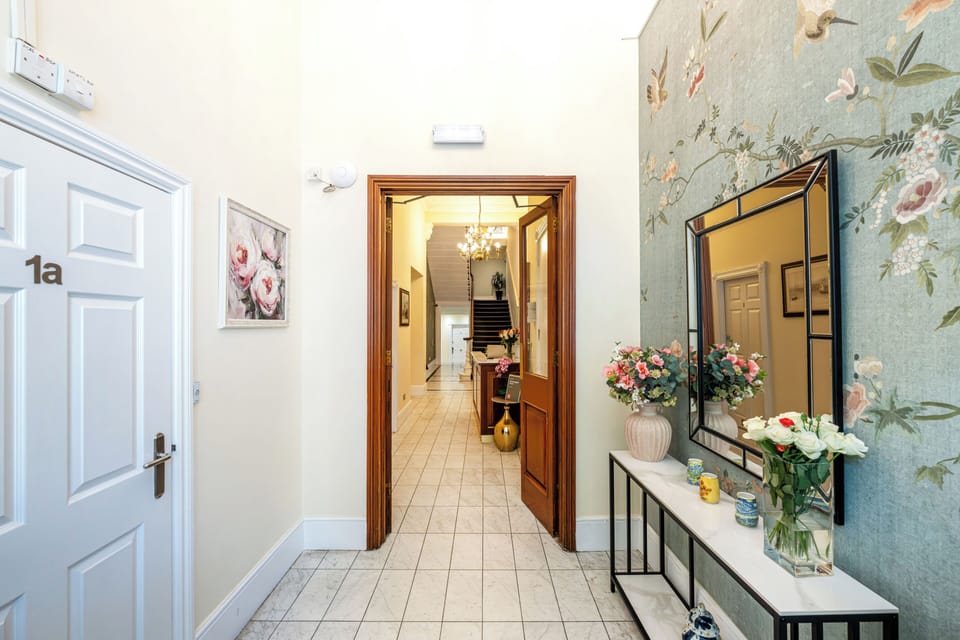 Interior entrance