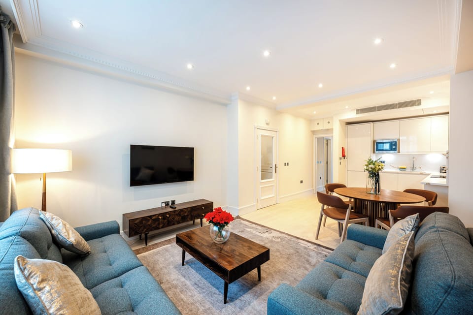 Two Bedroom Deluxe with Balcony for 325458538 | In-room dining