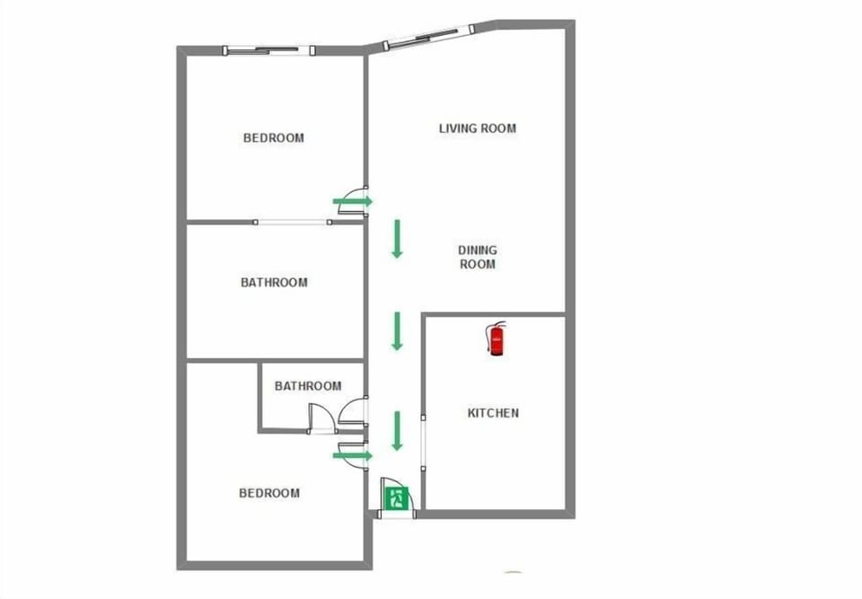 Condo, 2 Bedrooms | Floor plan
