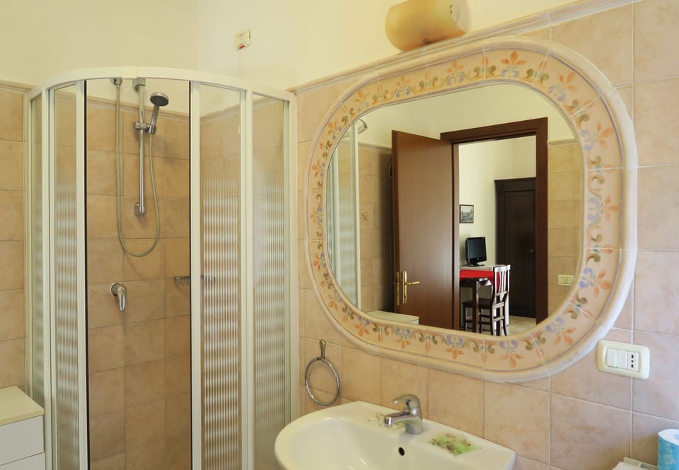 Free toiletries, hair dryer, bidet, towels