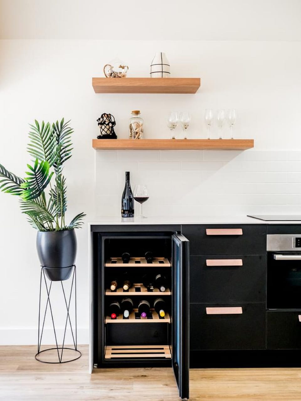 Penthouse | Private kitchen | Coffee/tea maker, fridge, electric kettle
