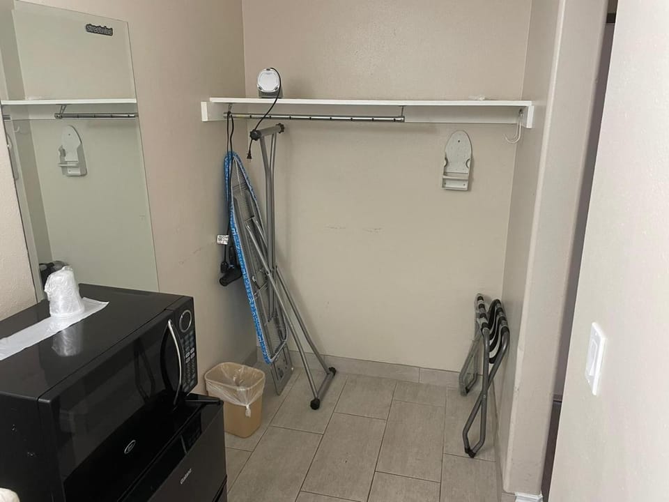 Free toiletries, towels