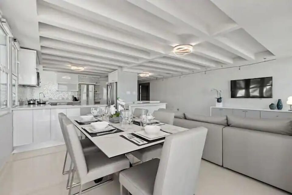 Apartment, 3 Bedrooms | Living area | Flat-screen TV