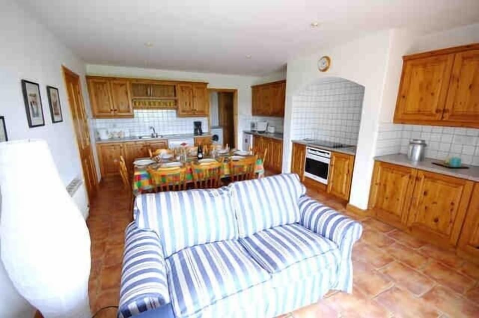 Spacious and comfortable kitchen area
