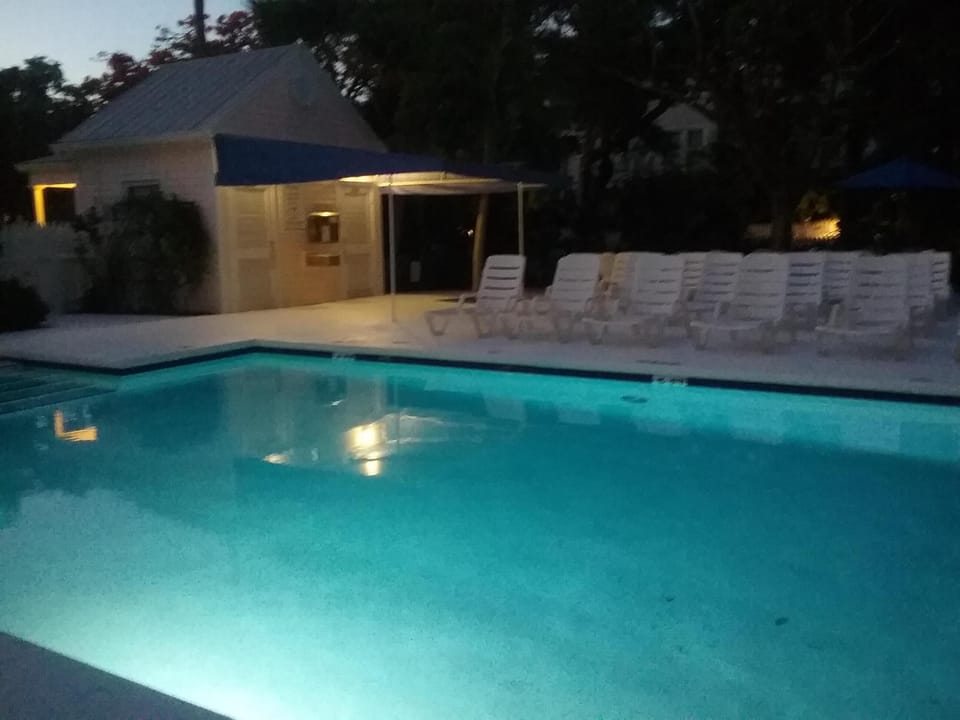 Heated pool in the winter, cooled pool in the summer.