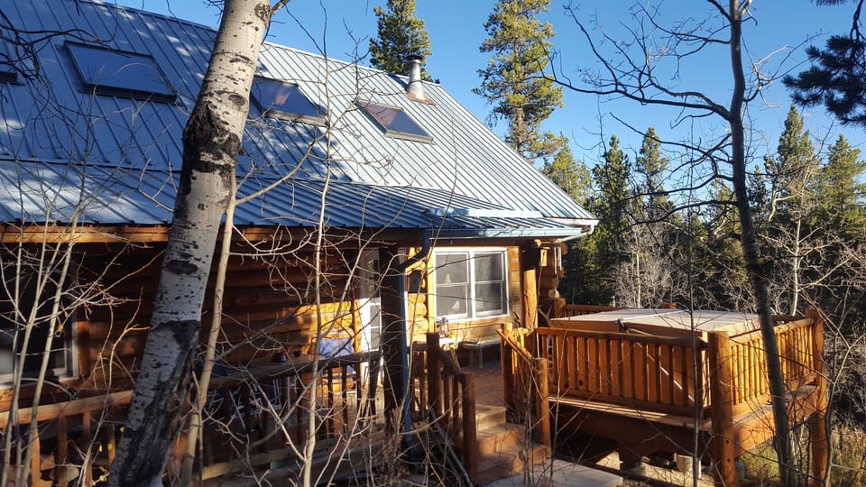 private 3 acre lot in pike national forest