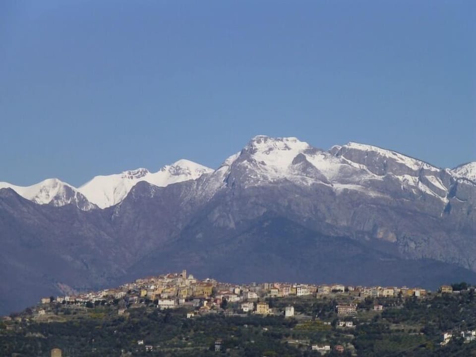 Mountain view from the terrace