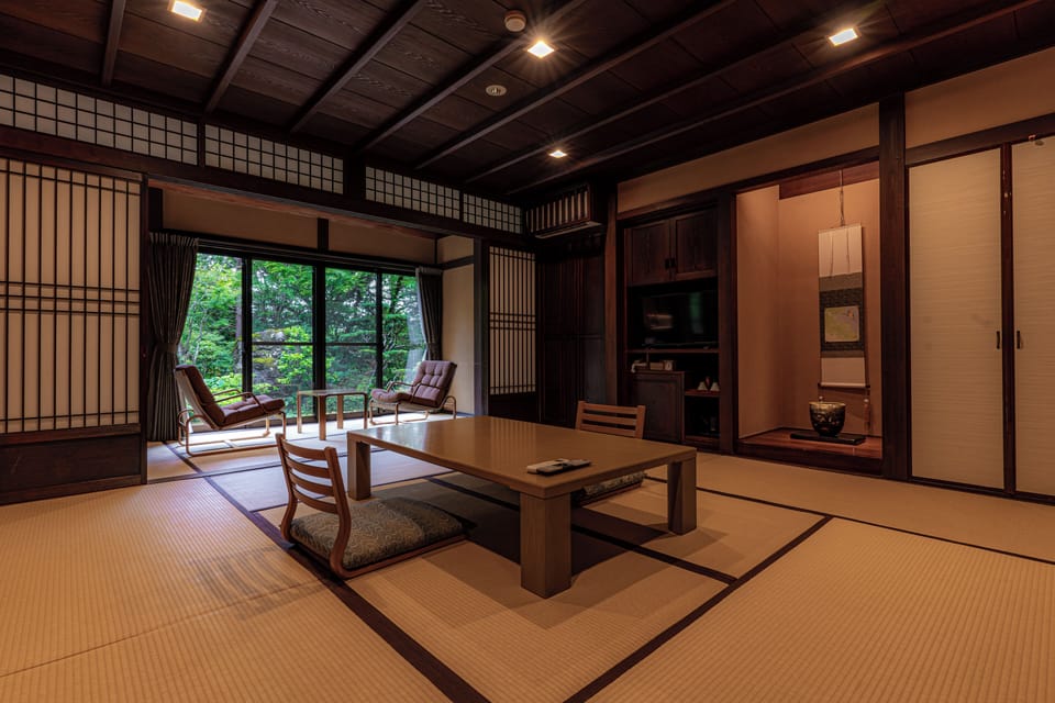 Japanese-style Room "Ochiai" | In-room safe, desk, blackout drapes, WiFi (free)