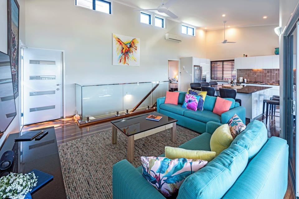 House, 3 Bedrooms | Living area | LED TV, DVD player, iPod dock