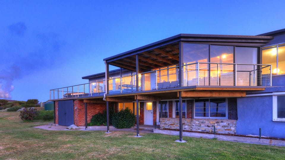 Front of property - evening/night