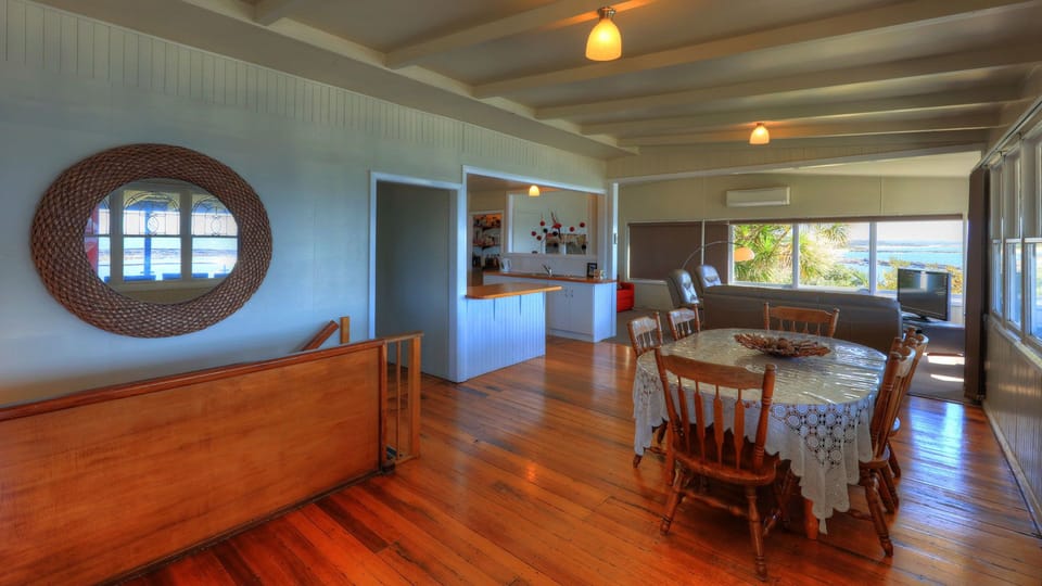 3 Bedroom Beach House | Living area | Flat-screen TV, fireplace, DVD player