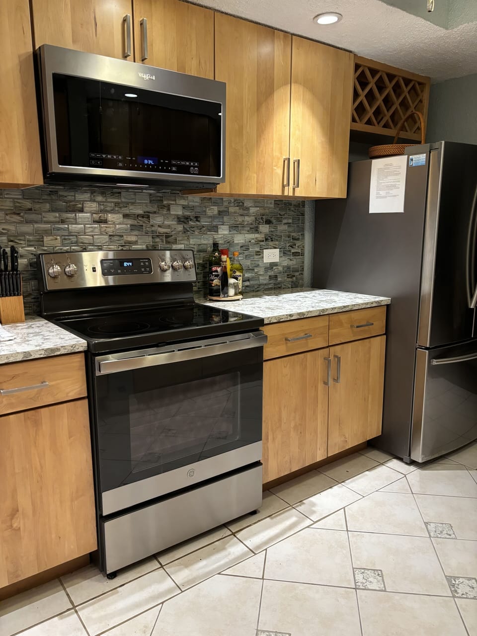 New Stainless Steel appliances