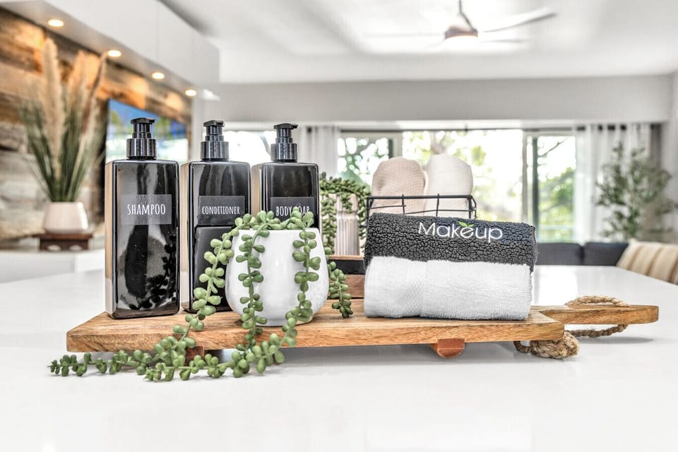 Toiletries provided