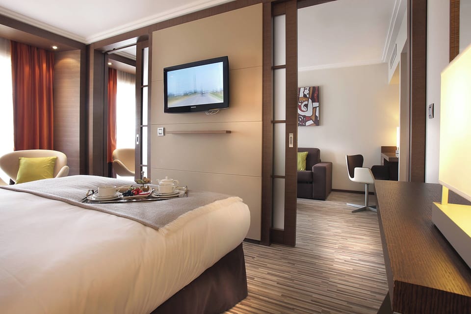 Family Suite, 1 Queen Bed with Sofa bed, Balcony (Balcony) | Premium bedding, pillowtop beds, in-room safe, desk